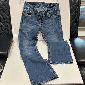 Miss Me Boot Cut Jeans in Classic Blue 28x32